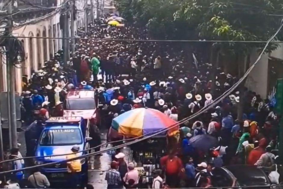 Los ExPAC solicitan compensaciones económicas por los servicios prestados durante el Conflicto Armado Interno en Guatemala.&nbsp;(Foto: Amilcar Montejo/PMT)