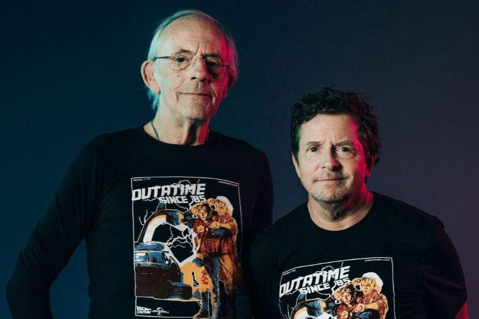 Michael J. Fox y Christopher Lloyd retoman sus icónicos roles. (Foto: X)