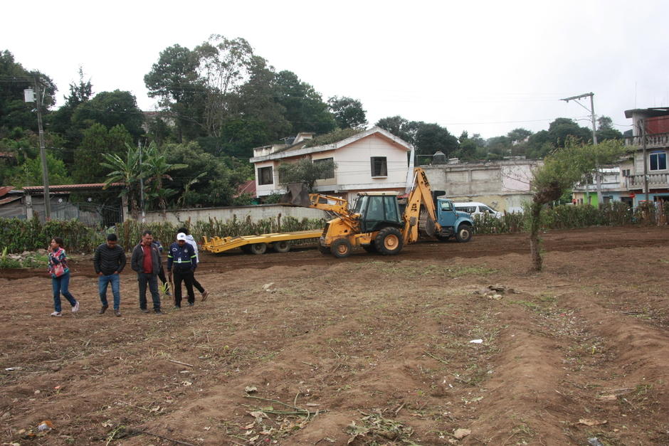 El terreno adquirido por los vecinos está ubicado en el centro de la aldea Buena Vista. (Foto: Mario Equité)