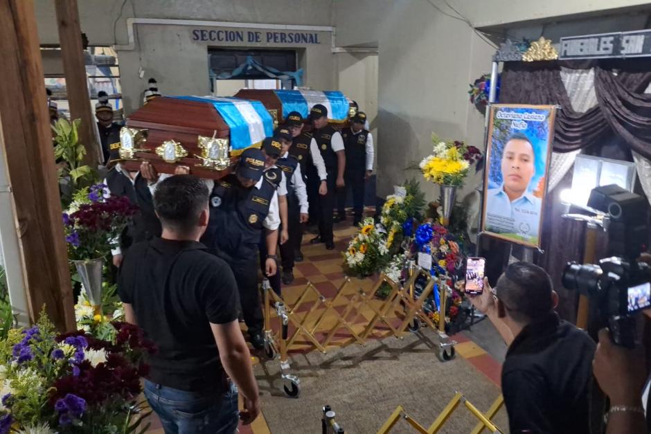 Ambos investigadores DEIC acompañaban a fiscales para efectuar un allanamiento relacionado con una investigación en curso cuando fueron emboscados. (Foto: PNC)