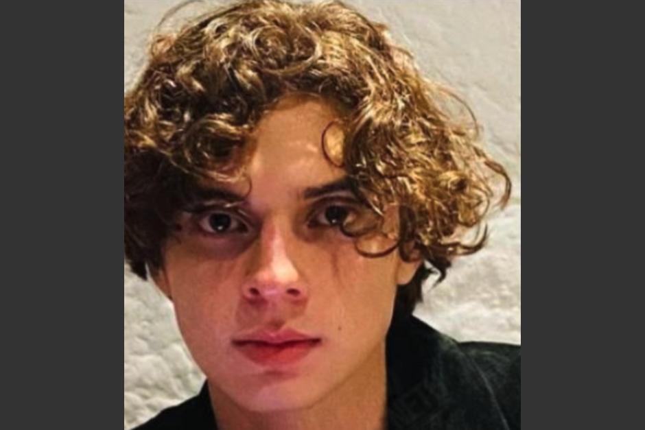 El joven desapareció en zona 1. (Foto: Alerta Alba Keneth)