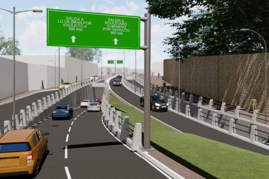 La Municipalidad de Mixco espera iniciar en los próximos días con la construcción de un paso a desnivel que conectaría El Milagro con Ciudad Quetzal, pero, mientras se ejecutan los trabajos, se prevén complicaciones en el tránsito vehicular. (Foto: Archivo/Soy502)