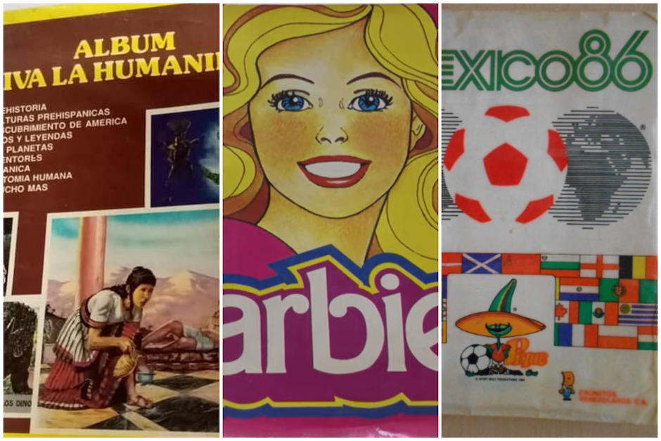 Los álbumes de estampitas marcaron nuestra infancia. (Fotos: Redes Sociales)
