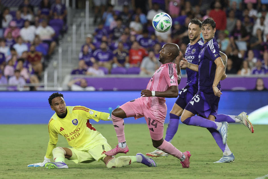 El Inter Miami falló ante el Orlando City. (Foto: AFP)