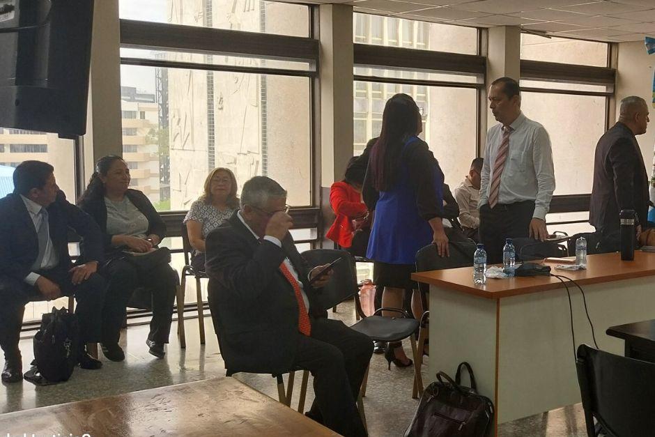 la jueza escucha las últimas palabras de los acusados antes del fallo.&nbsp;(Foto: Verdad y Justicia/Soy502)&nbsp;