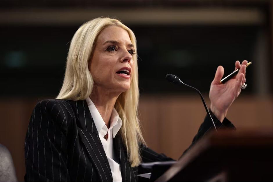 La fiscal general de Estados Unidos&nbsp;Pam Bondi. (Foto: AFP / Soy502)