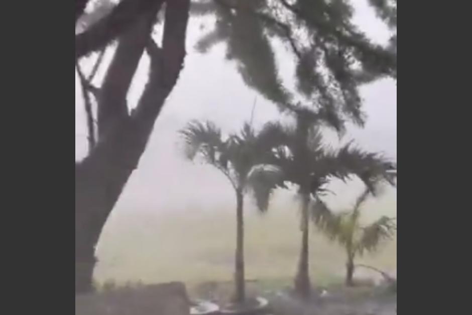 La lluvia del pasado miércoles afectó a gran parte del territorio nacional. (Foto: captura de video)