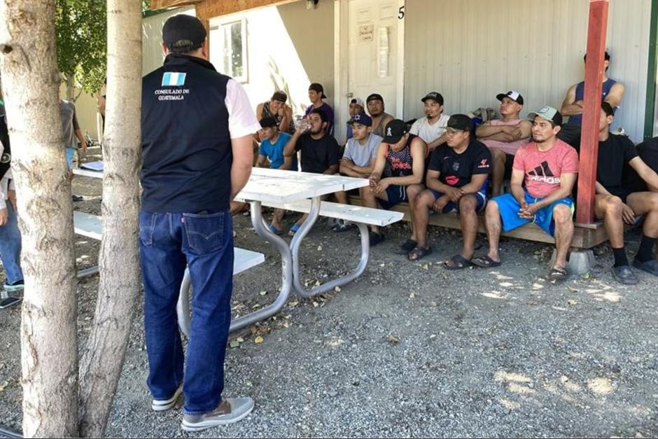 Funcionarios del Minex llevaron a cabo la visita en Canadá. (Foto: Minex / Soy502)