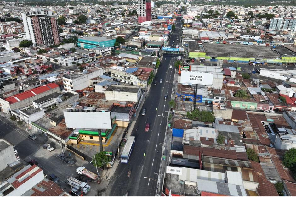 Los trabajos en la Calle Mart&iacute; finalizaron y el tr&aacute;nsito ya fue habilitado. (Foto: Municipalidad de Guatemala / Soy502 )&nbsp;