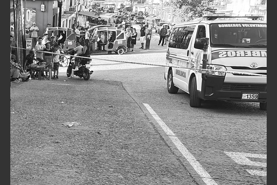 Un ataque armado ocurrido este domingo dejó un fallecido y dos heridos. (Foto: Bomberos Voluntarios)