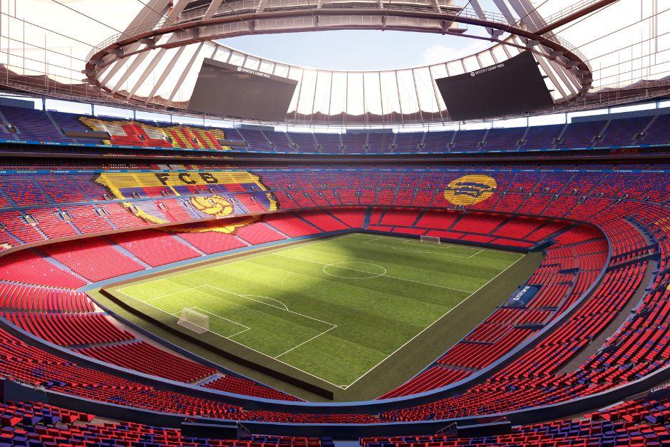 Según la proyección del club, el Camp Nou estaría terminado al 100 para el año 2027. Tendrá capacidad para 105 mil aficionados. (Foto: FCB)