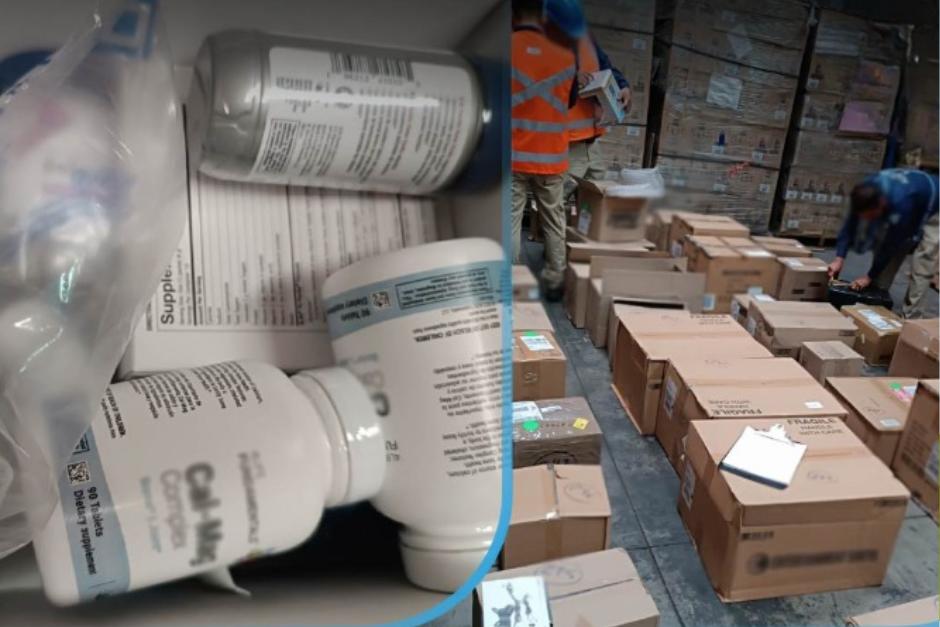 La mercancía quedó bajo custodia de las autoridades competentes para las diligencias correspondientes. (Foto: SAT)