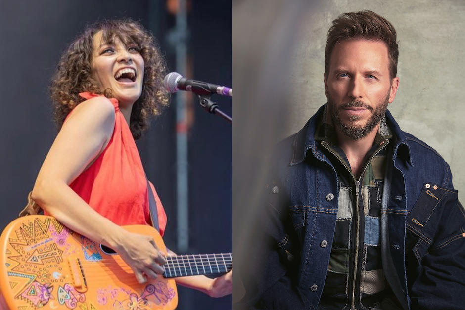 Gaby Moreno y Noel Schajris tienen proyecto juntos. (Fotos: Instagram)