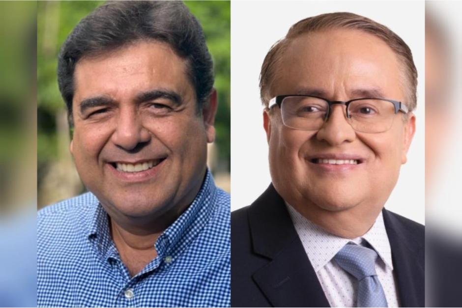 Carlos Pineda y Mauricio Radford regresan a la escena política, tras la inscripción oficial de sus partidos ante el TSE. (Foto: Soy502)