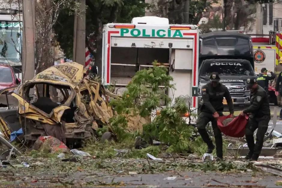 Una explosión se registró en Cali, Colombia el pasado jueves. (Foto: AFP / Soy502)
