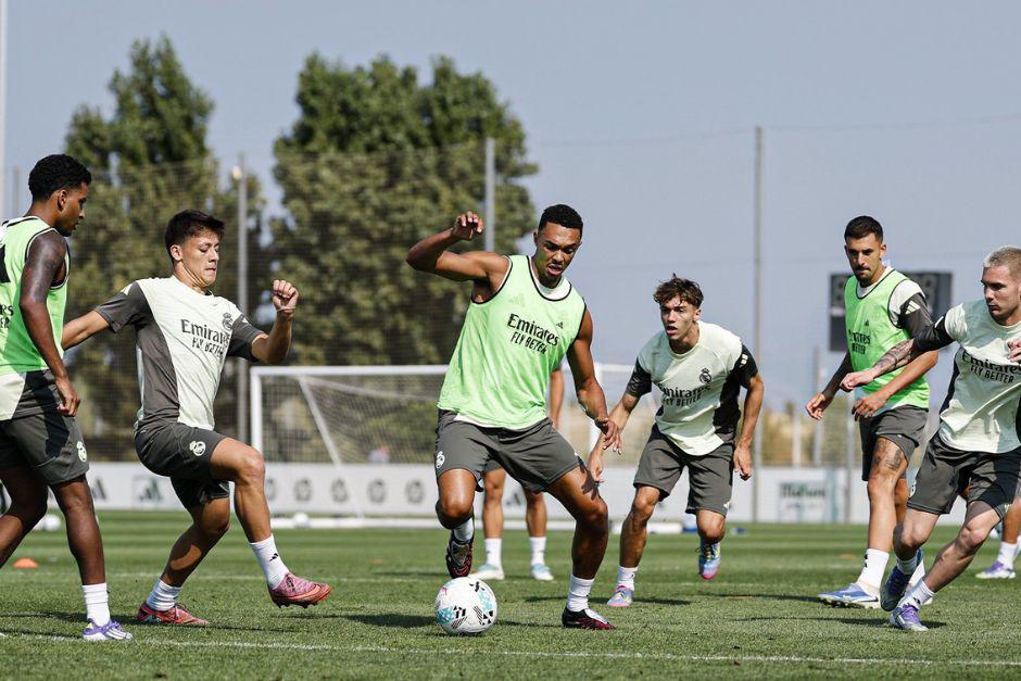 Los merengues trabajaron al máximo pensando en conseguir los tres puntos en su primer partido fuera de casa. (Foto: Real Madrid9