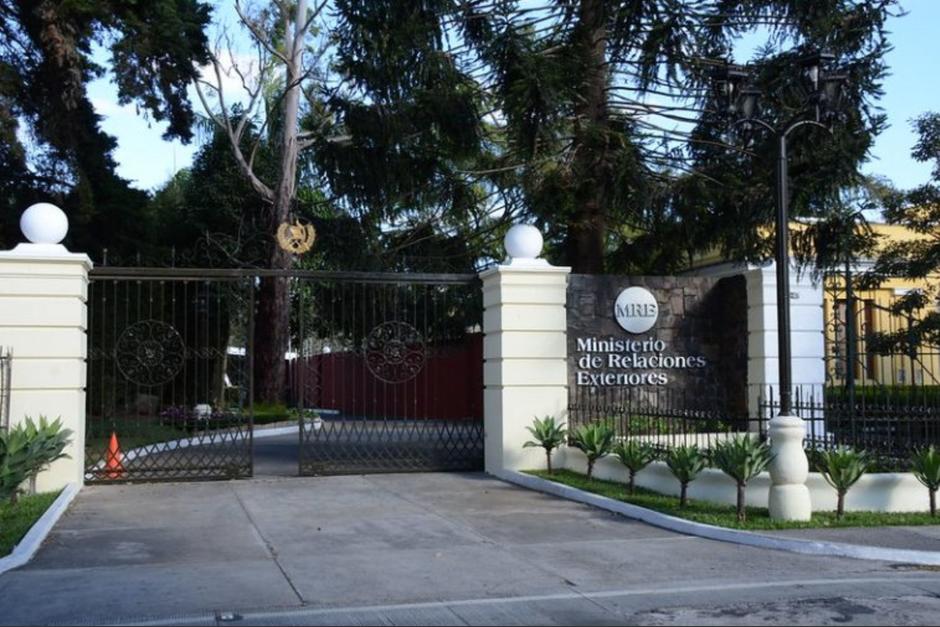El comunicado fue emitido por el Ministerio de Relaciones Exteriores. (Foto: AGN / Soy502)