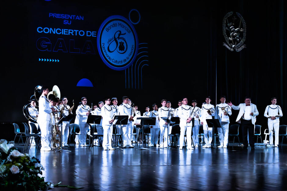 Cada uno de los integrantes mostró su talento sobre el escenario de la gran sala Efraín Recinos. (Foto: Eddy Recinos/Colaborador)