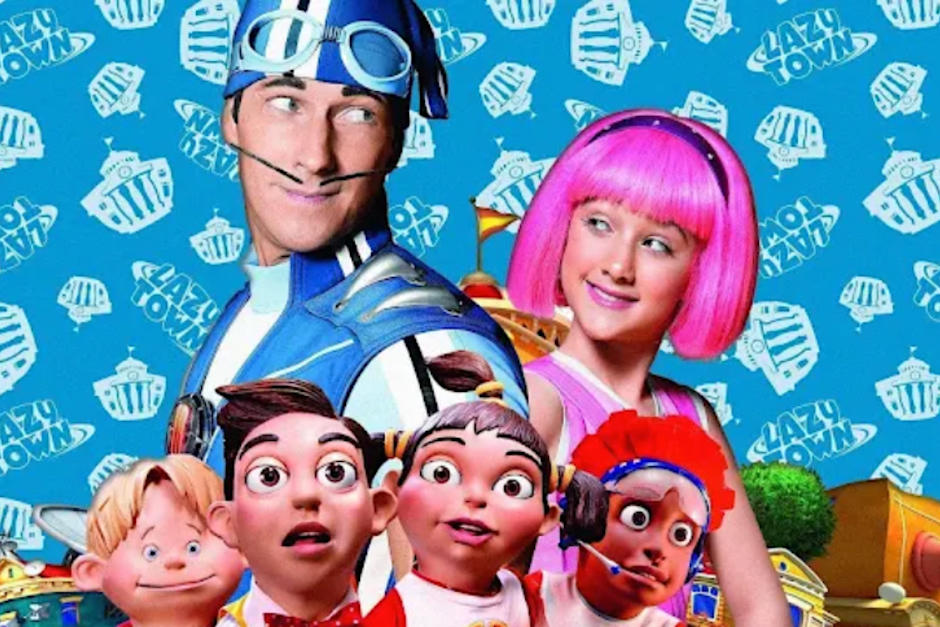 Así luce la niña del cabello rosa de la serie. (Foto: Lazy Town)