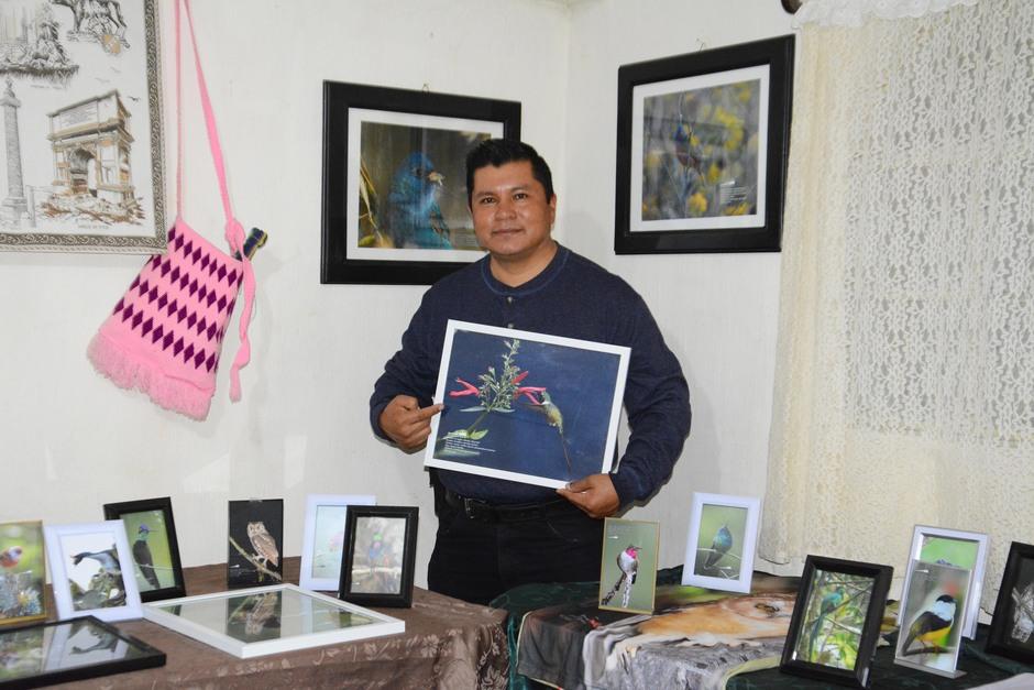 Daniel Mérida es todo un artista de la fotografía y orgullo de Chiantla. (Foto: Maynor Mérida/Colaborador)