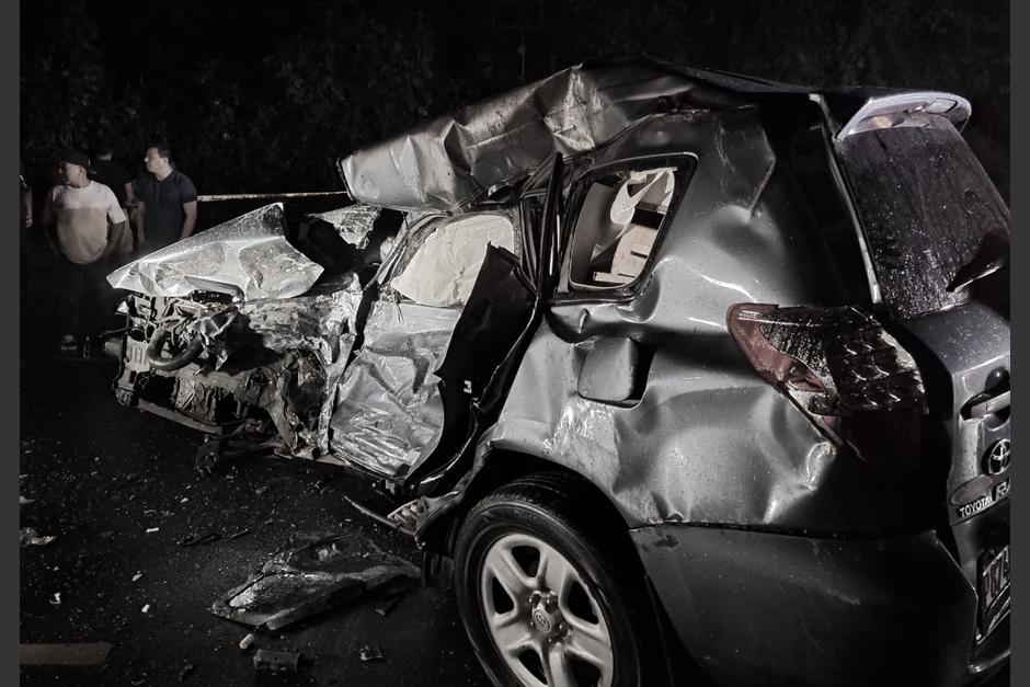 El hombre se conducía en una camioneta agrícola. (Foto: Nuestro Diario)