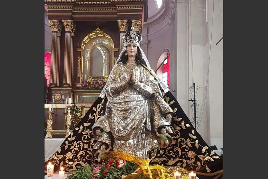 La imagen suele bajarse cada 15 de agosto para que pueda ser venerada por los fieles creyentes. (Foto: Alfonso Guárquez/Colaborador)