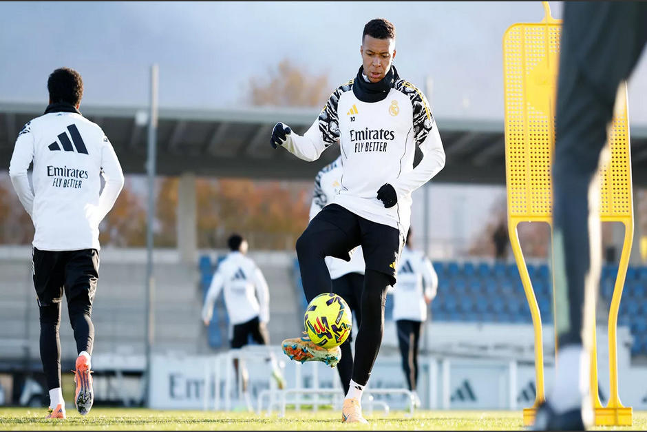 Mbappé se mantiene como el líder de goleo en España (14 tantos) y buscará ampliar esa cuota en el duelo de mañana. (Foto: Real Madrid)