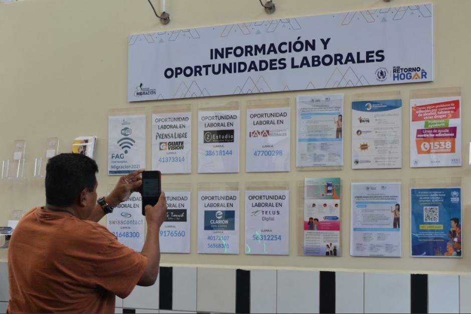 El Plan Retorno al Hogar busca reinsertar laboralmente a los guatemaltecos deportados. (Foto: AGN / Soy502)