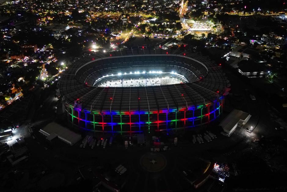 El estadio Azteca estará listo para recibir su tercer Mundial. Algo histórico. (Foto: AFP)