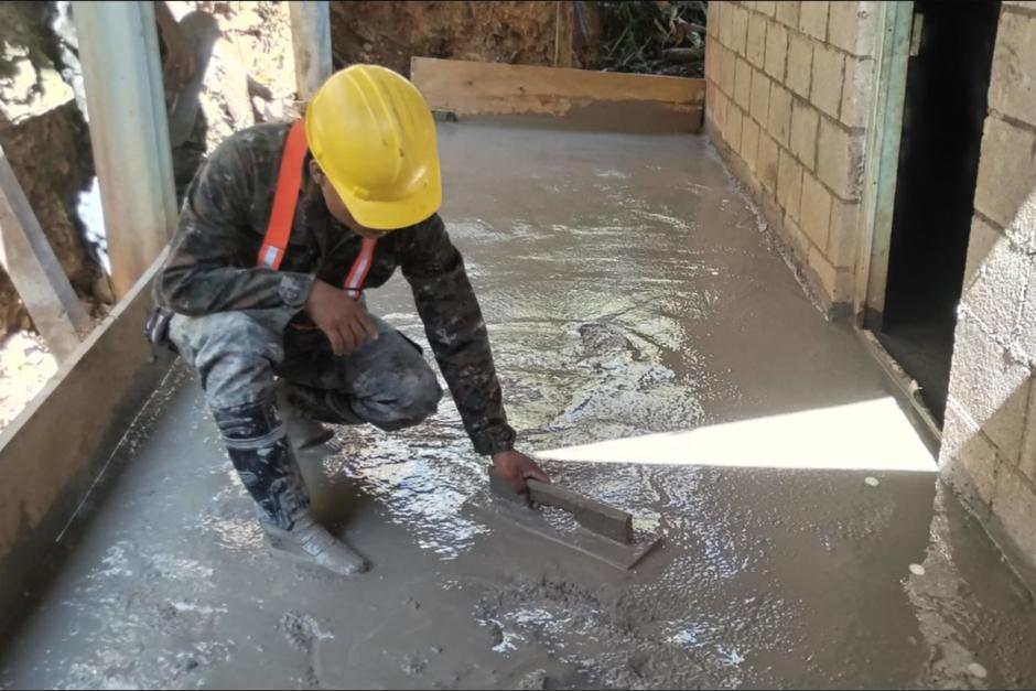 La iniciativa busca que las vivienda no tengan pisos de tierra. (Foto: Archivo / Soy502)