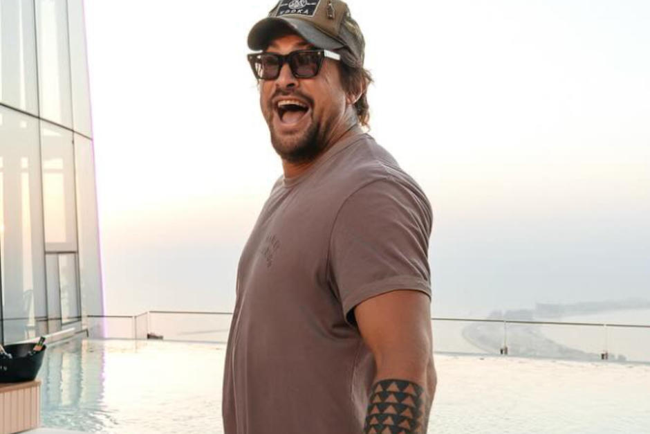 Jason Momoa continúa conociendo la ciudad. (Foto: Instagram)