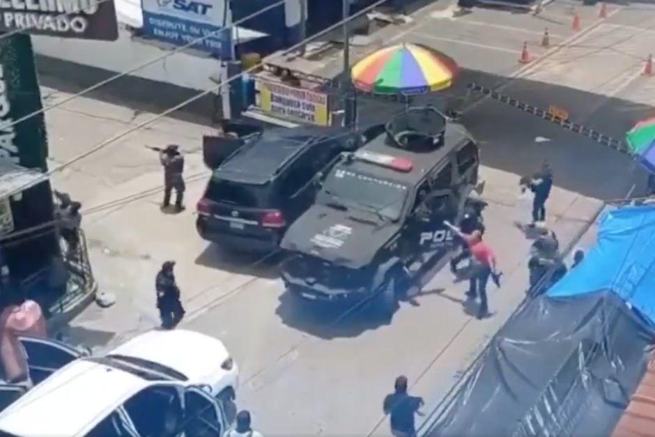 En junio se suscitó uno de los enfrentamientos armados más impactantes en Guatemala este año. (Foto: captura de video)