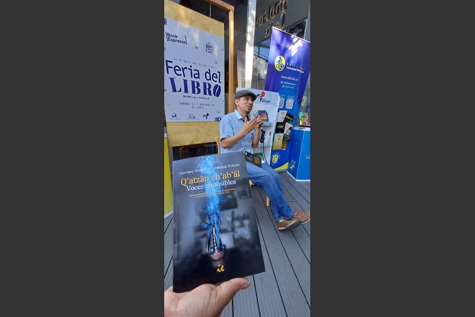 El libro "Voces imposibles" obtuvo mención honorífica en el XVI Concurso Centroamericano de Poesía Luis Cardoza y Aragón. (Foto: Cortesía)