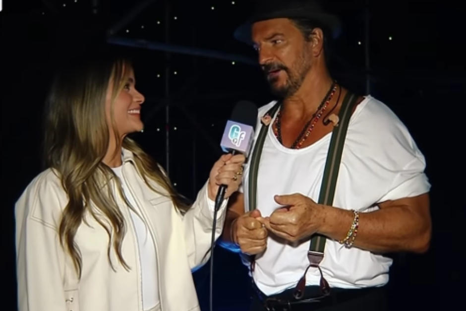 Ricardo Arjona promovi&oacute; Guatemala en un programa de televisi&oacute;n de Univisi&oacute;n. (Foto: Instagram)