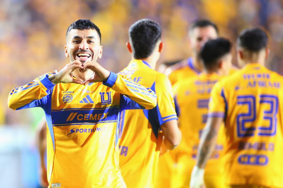Angelito Correa fue el autor del gol que le dio el triunfo a Tigres. (Foto: AFP)