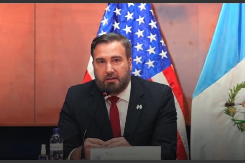 El embajador particip&oacute; en&nbsp;la firma del convenio de intercambio de informaci&oacute;n sobre criminales y terroristas. (Foto: captura de video)