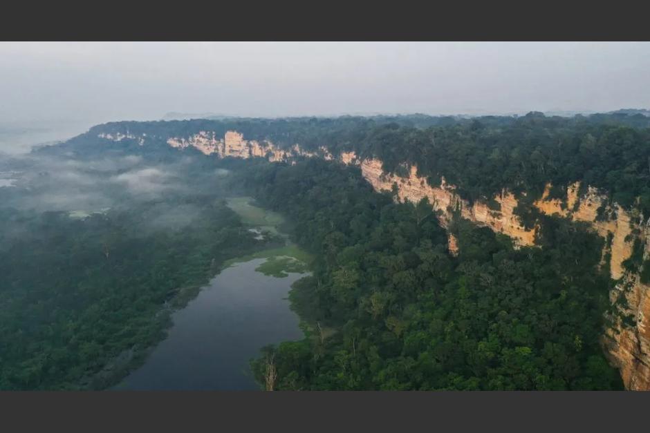 El manto verde a&uacute;n se extiende sobre el 69 por ciento de la reserva. (Foto: Conap.gob.gt)