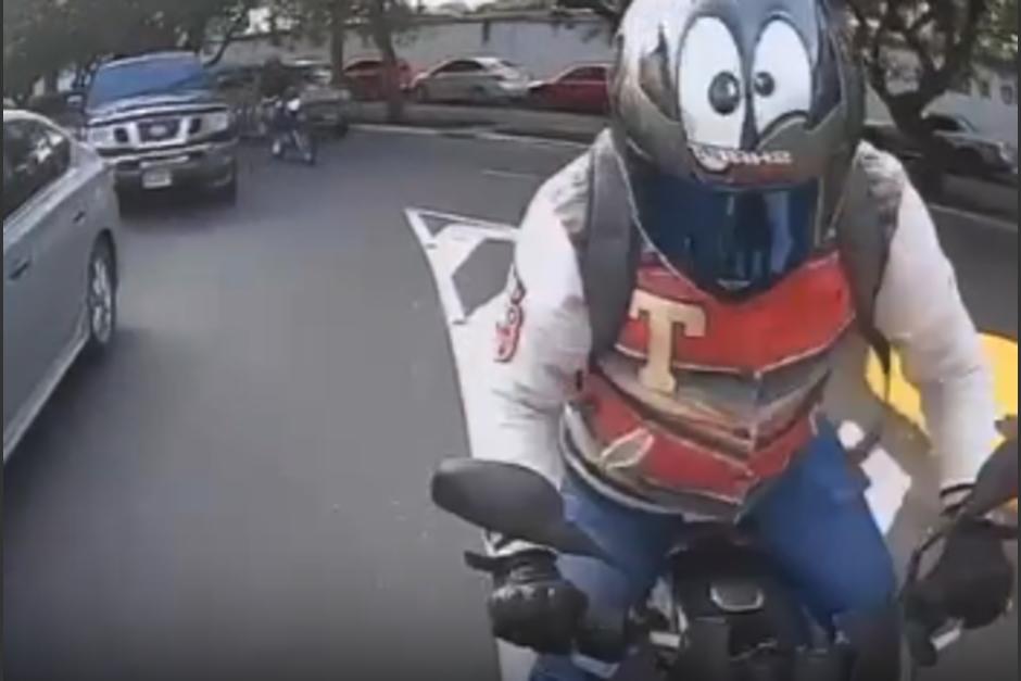 El accidente fue grabado por el auto afectado. (Foto: captura de video)