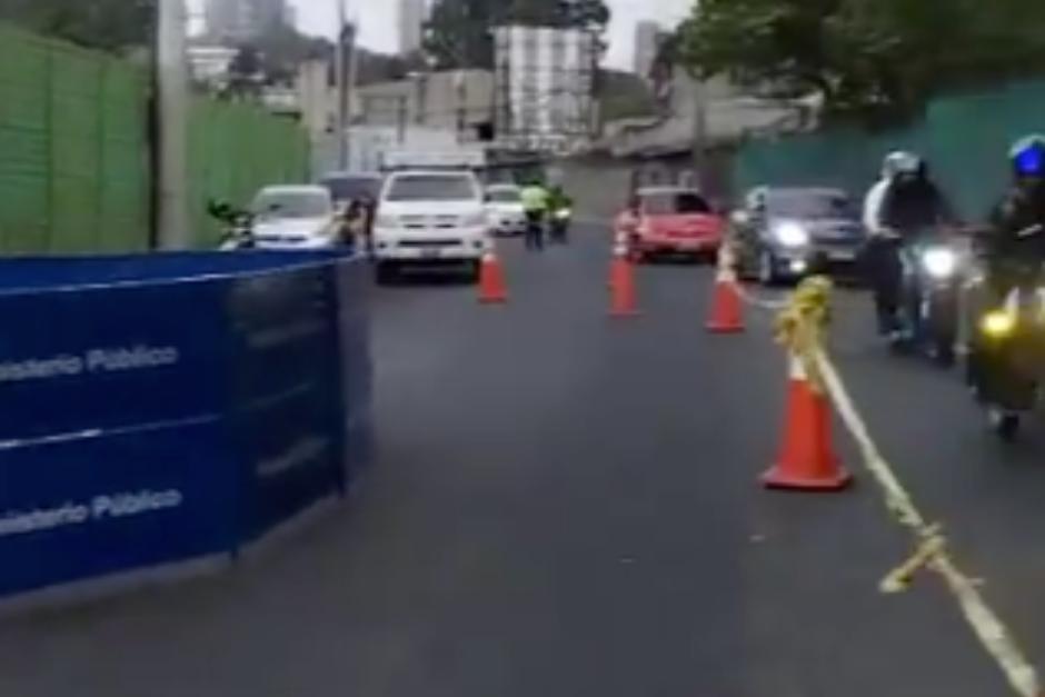 Autoridades del Ministerio P&uacute;blico ya realizan diligencias. (Foto: Captura de video/Amilcar Montejo)