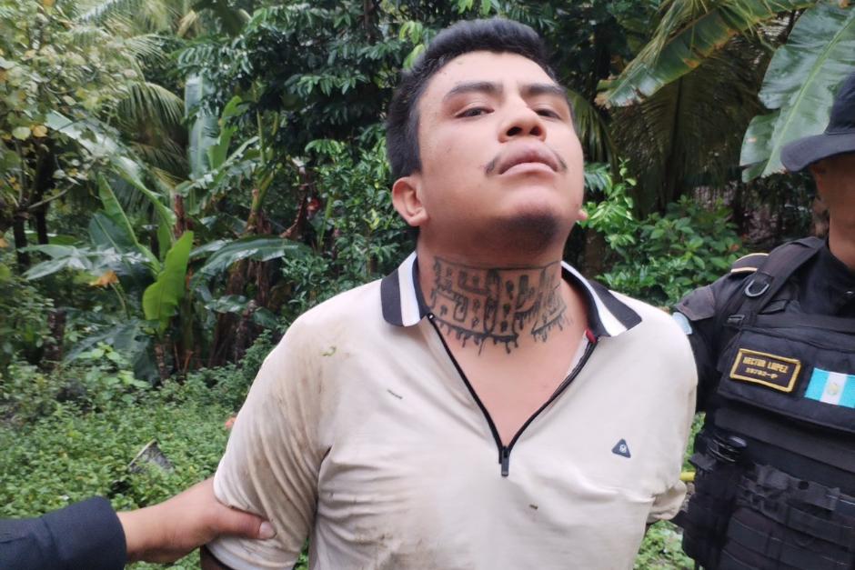 Milton Noel Najarro Mej&iacute;a, alias "Dark" y/o "Soberbio" fue recapturado en Izabal. (Foto: PNC)