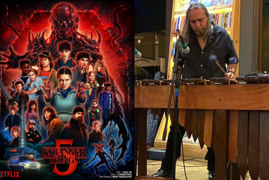 Rodrigo Maldonado interpret&oacute; el famoso tema de la saga. (Fotos: Netflix/Rodrigo Maldonado)