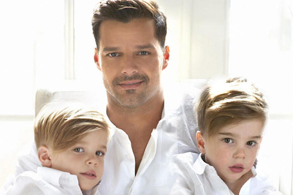 Uno de los hijos de Ricky Martin celebr&oacute; el cumplea&ntilde;os de su padre. (Foto: Instagram)