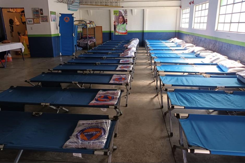 Conred mantiene habilitados cinco albergues. (Foto: Conred / Soy502)