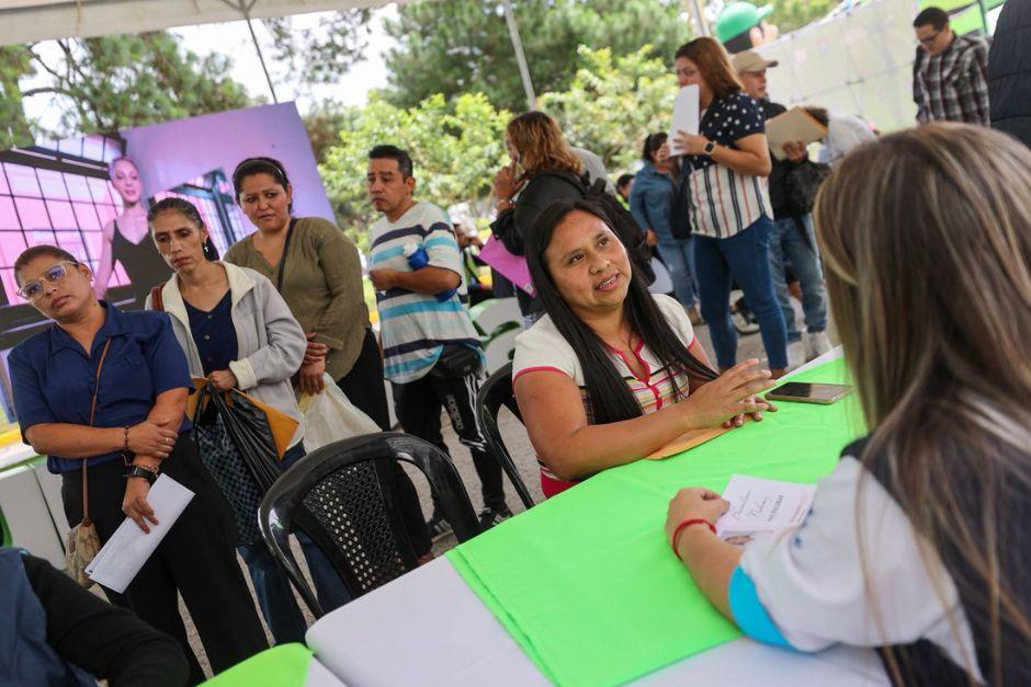 La Feria Municipal de Empleo se lleva a cabo este viernes. (Foto: Oscar Rivas/Nuestro Diario)