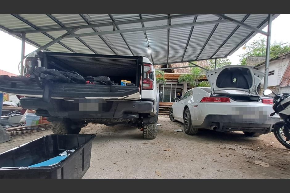 El allanamiento se realizó en varios inmuebles ubicados en Izabal y Baja Verapaz. (Foto: MP)