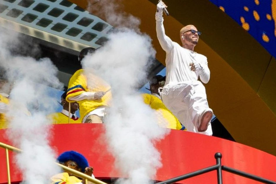 JBalvin puso el color en FIFA. (Foto: Redes Sociales)