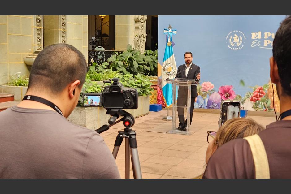 El secretario de Somuniación Social de la Presidencia Santiago Palomo afirmó que la PGN buscará que los procesos contra los sindicalistas avancen. (Foto: Estuardo Paredes)