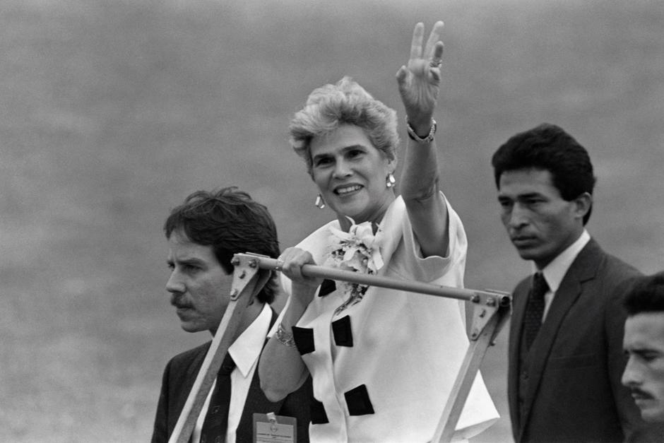 La expresidenta de Nicaragua falleció tras una larga enfermedad. (Foto: AFP)