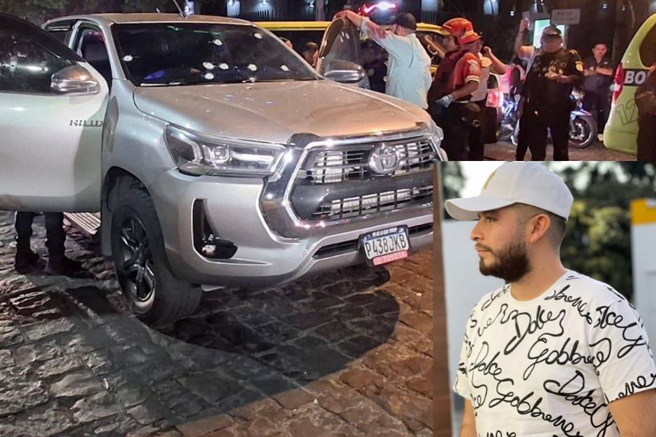 El joven Kevin Gramajo fue asesinado frente a su padre en zona 10. (Foto: BomberosMunicipales/Soy502)&nbsp;