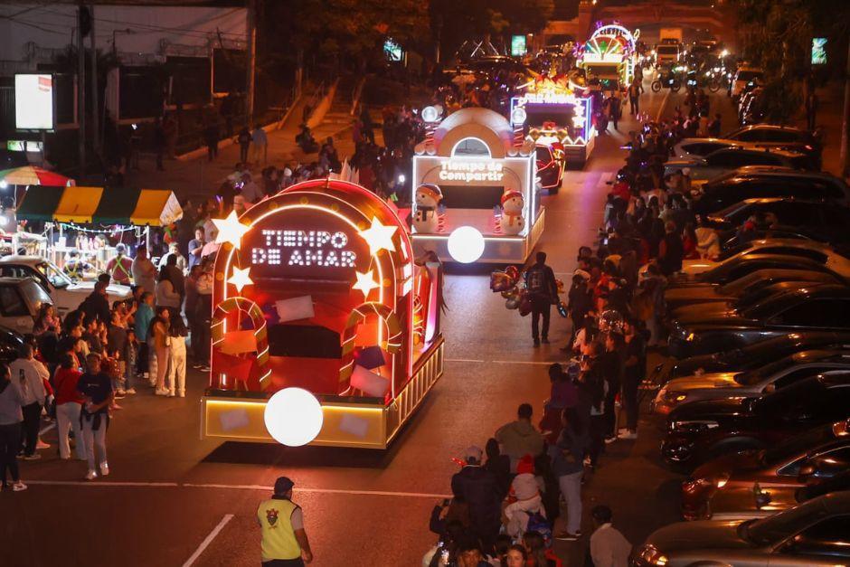 El Desfile Navideño dará inicio en noviembre y finalizará en diciembre, en distintas zonas de la capital. (Foto: Archivo/Soy502)